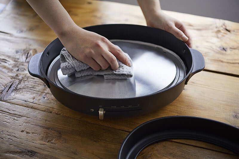6烤盤套裝!BRUNO 多功能橢圓電熱鍋 Oval Hot Plate - 粉米色