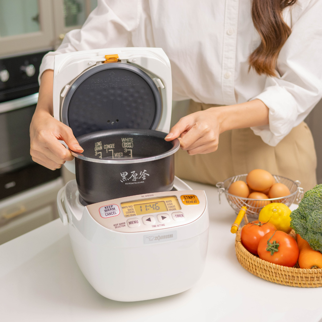 Zojirushi 象印黑金鋼厚釜快思邏輯小電飯煲|NL-BGQ05 (0.5 公升)