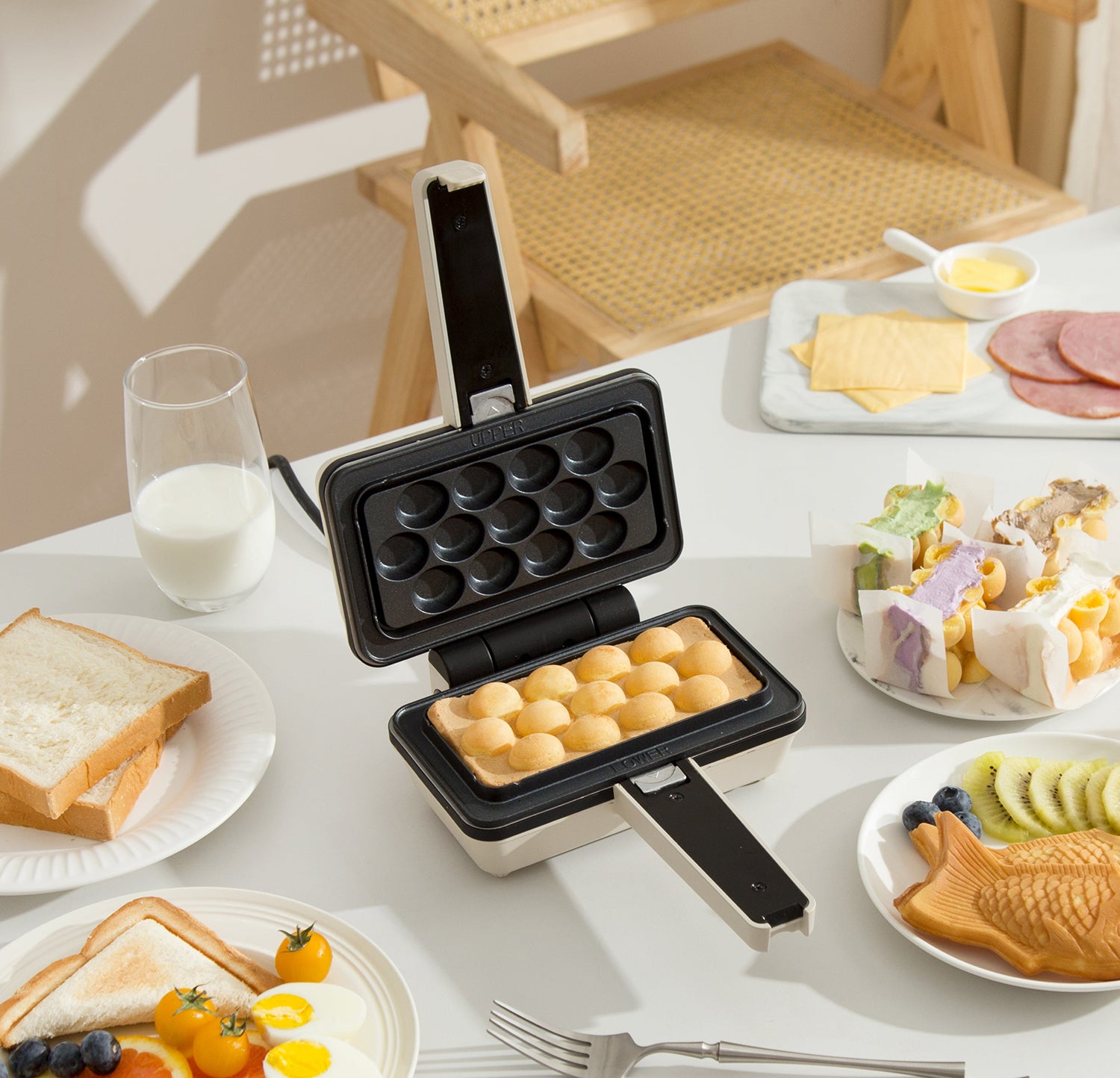 Vitantonio Egg Waffle Sandwich Maker|VEH-10A