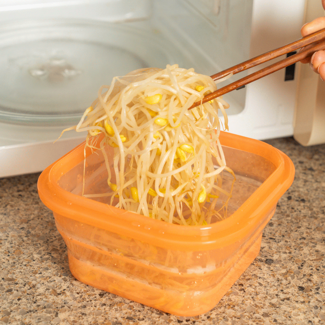 Living Creator Push Lock 摺疊式矽膠食物盒 400ml | LI-PL400