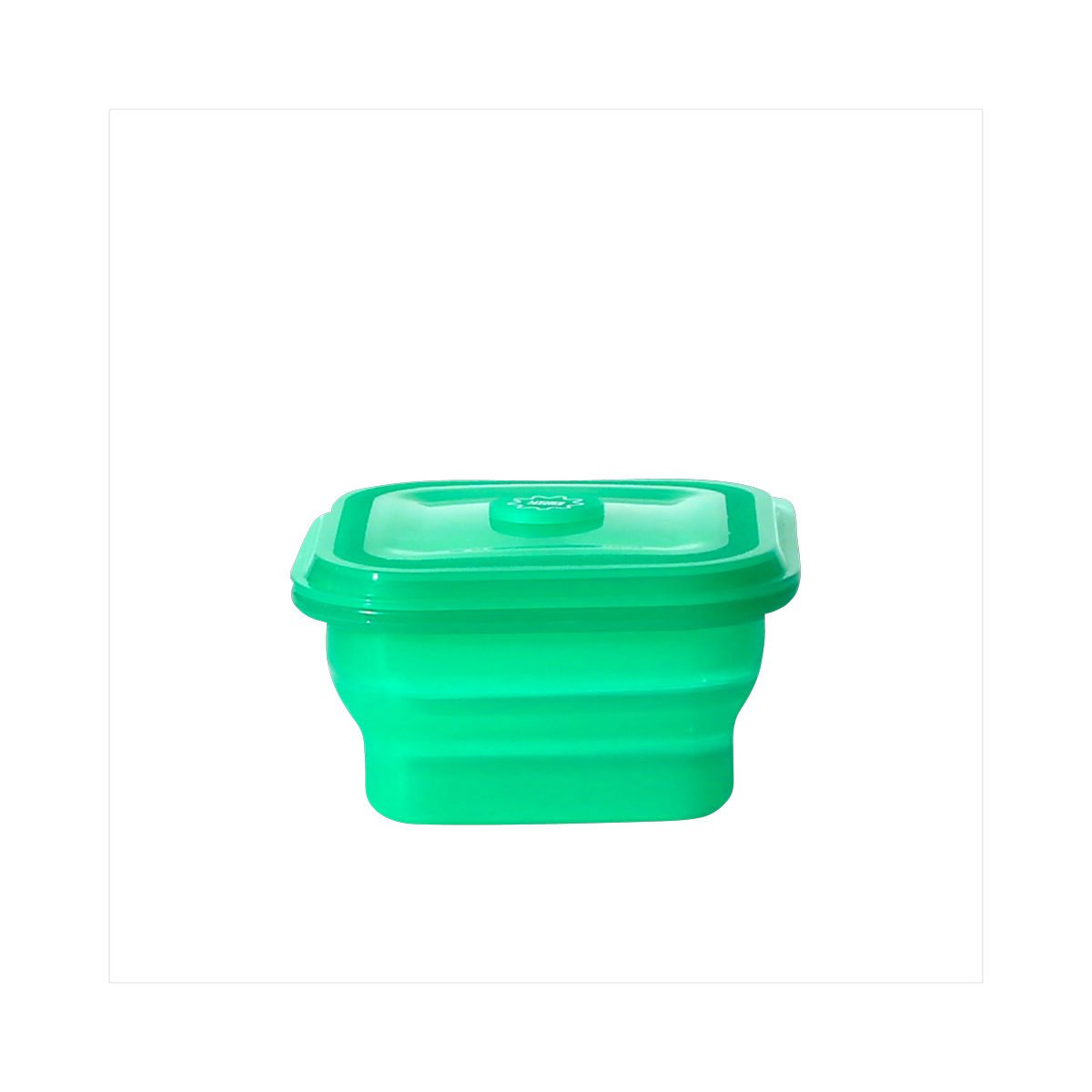 Living Creator Push Lock 摺疊式矽膠食物盒 400ml | LI-PL400