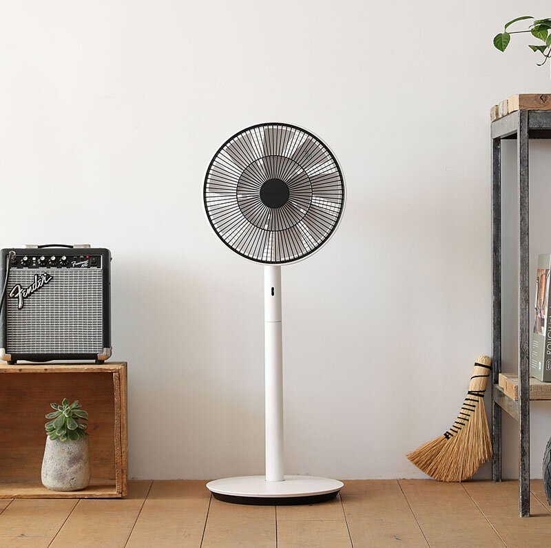BALMUDA The GreenFan 自然風電扇 - 白色 x 金色