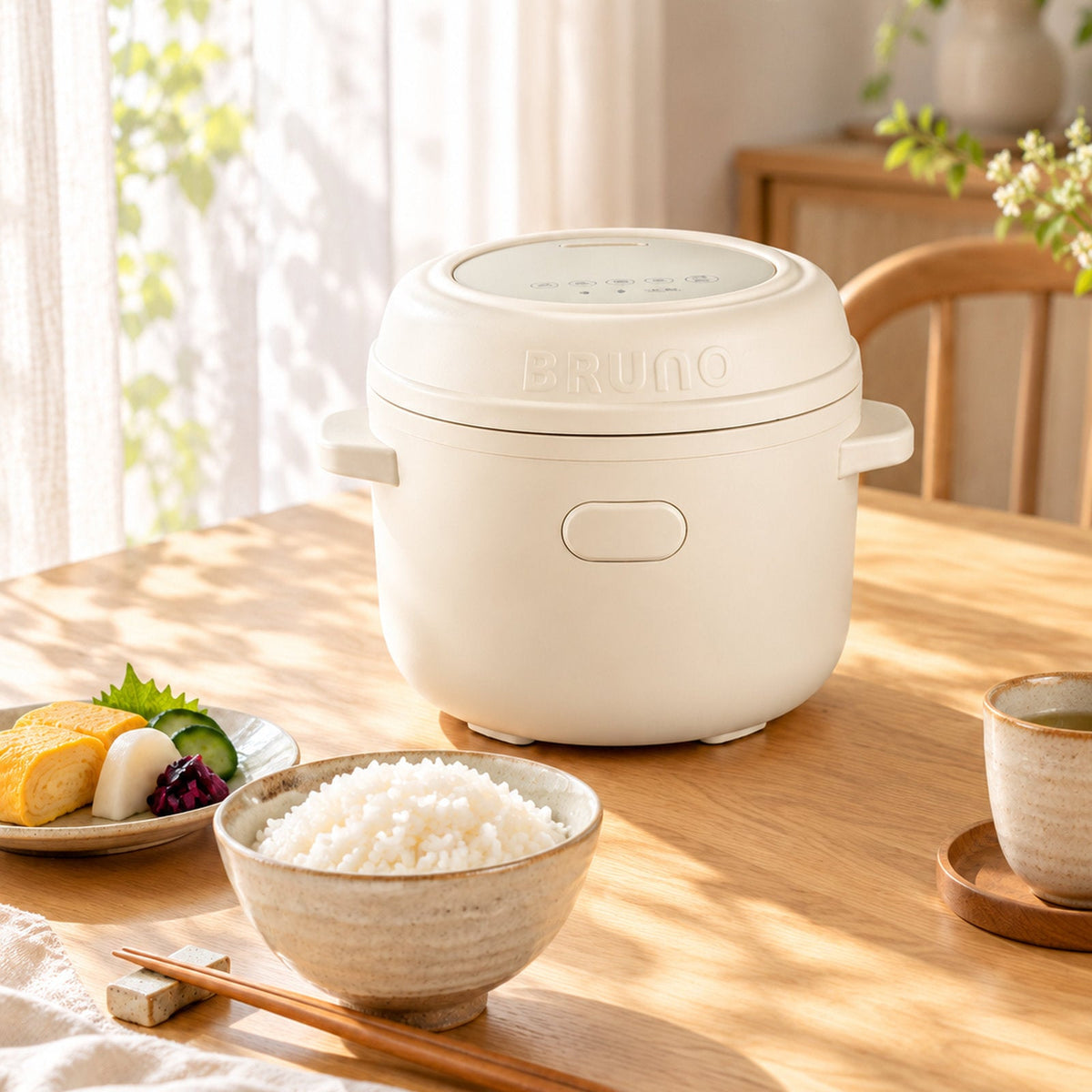 BRUNO 鈦內膽微壓小型電飯煲 | BZK-FB01HK (0.5 公升)