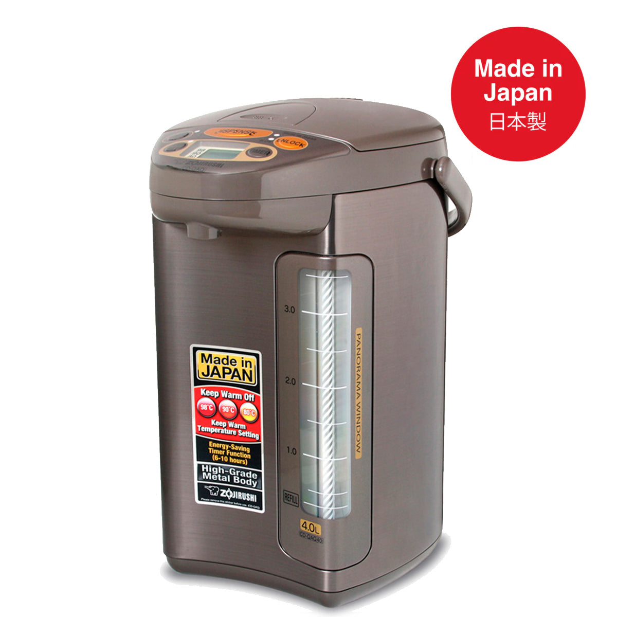 Zojirushi 象印微電腦電熱水瓶｜CD‑QAQ40‑TA （4 公升）