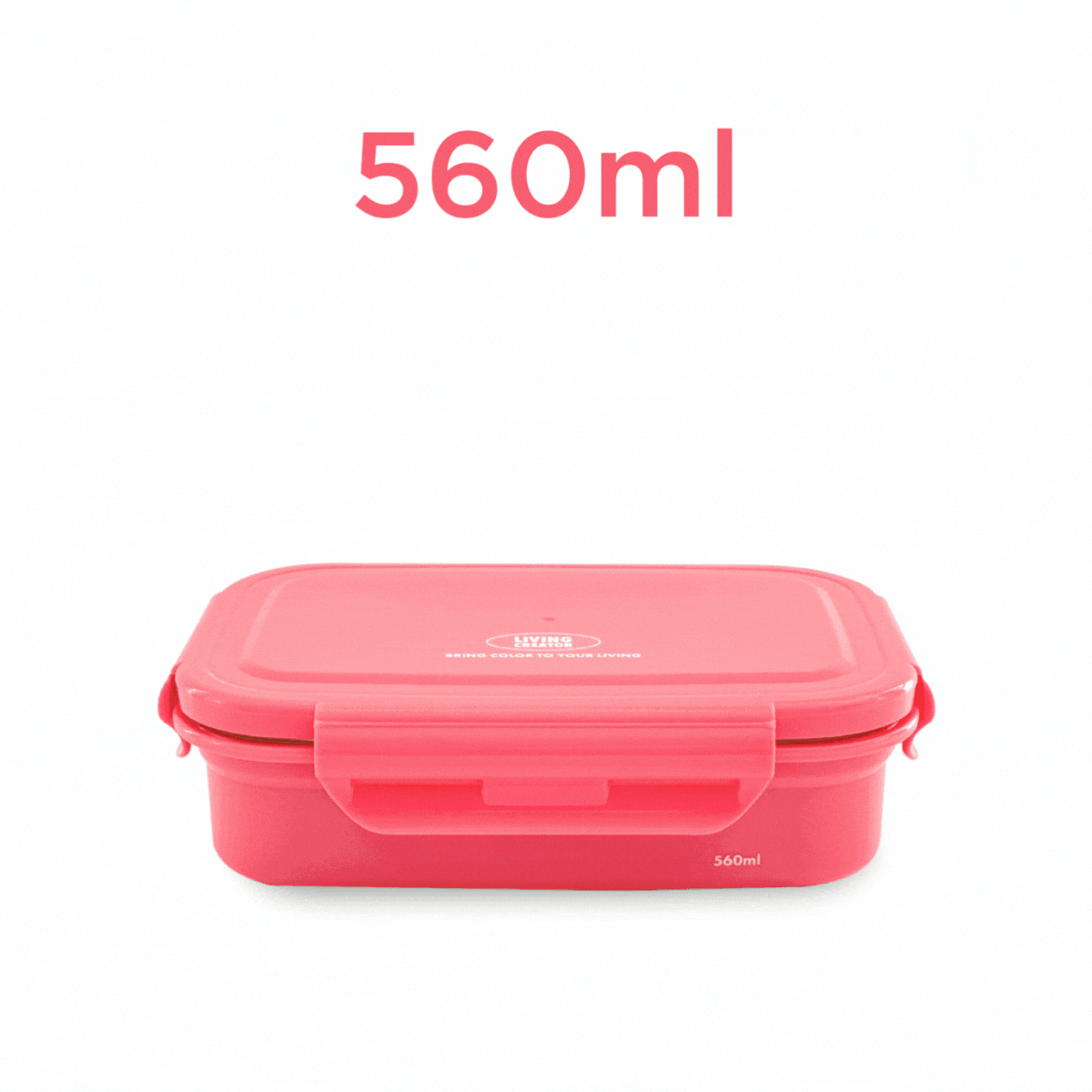 Living Creator Keeper Ten 雙層不銹鋼食物盒 560ml | LI-KT560