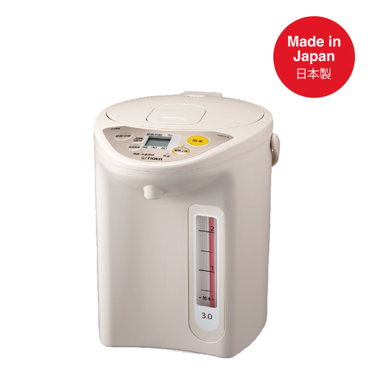 Tiger 虎牌電動出水電熱水壺 | PDR-S 系㓚 (3/4 公升)