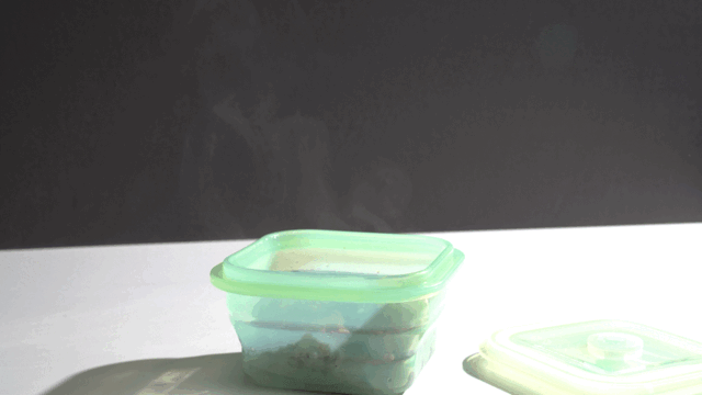 Living Creator Push Lock 摺疊式矽膠食物盒 900ml | LI-PL900