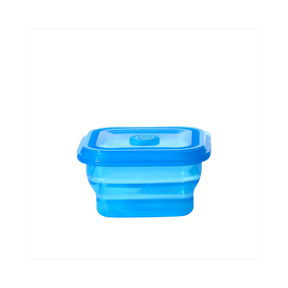 Living Creator Push Lock 摺疊式矽膠食物盒 400ml | LI-PL400